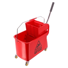 Classmates Speedy Mop Bucket and Wringer - Red